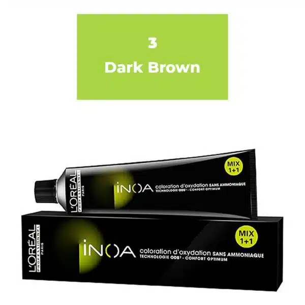 LOREAL PROFESSINNLE COLOR INOA, 3