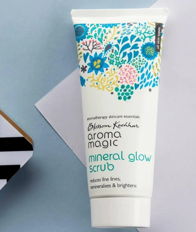 menral glow scrub